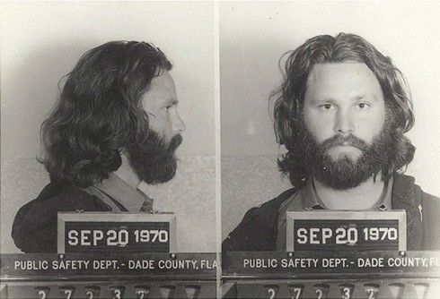 jim morrison mug shot